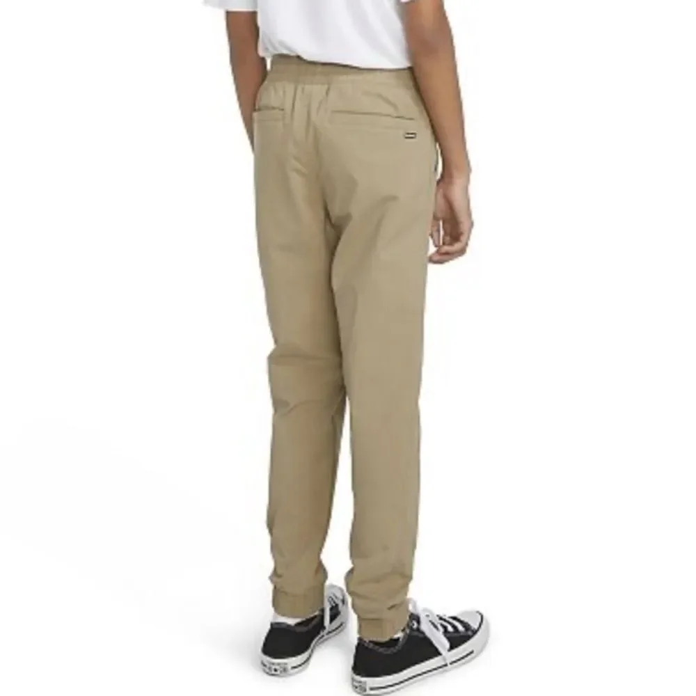 Brand new with Tags Boys Hurley H2O-Dri‎ twill joggers Size 7/8 Khaki